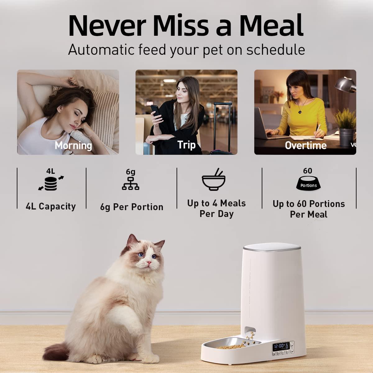 WiFi Automatic pet Feeder - pawpallet