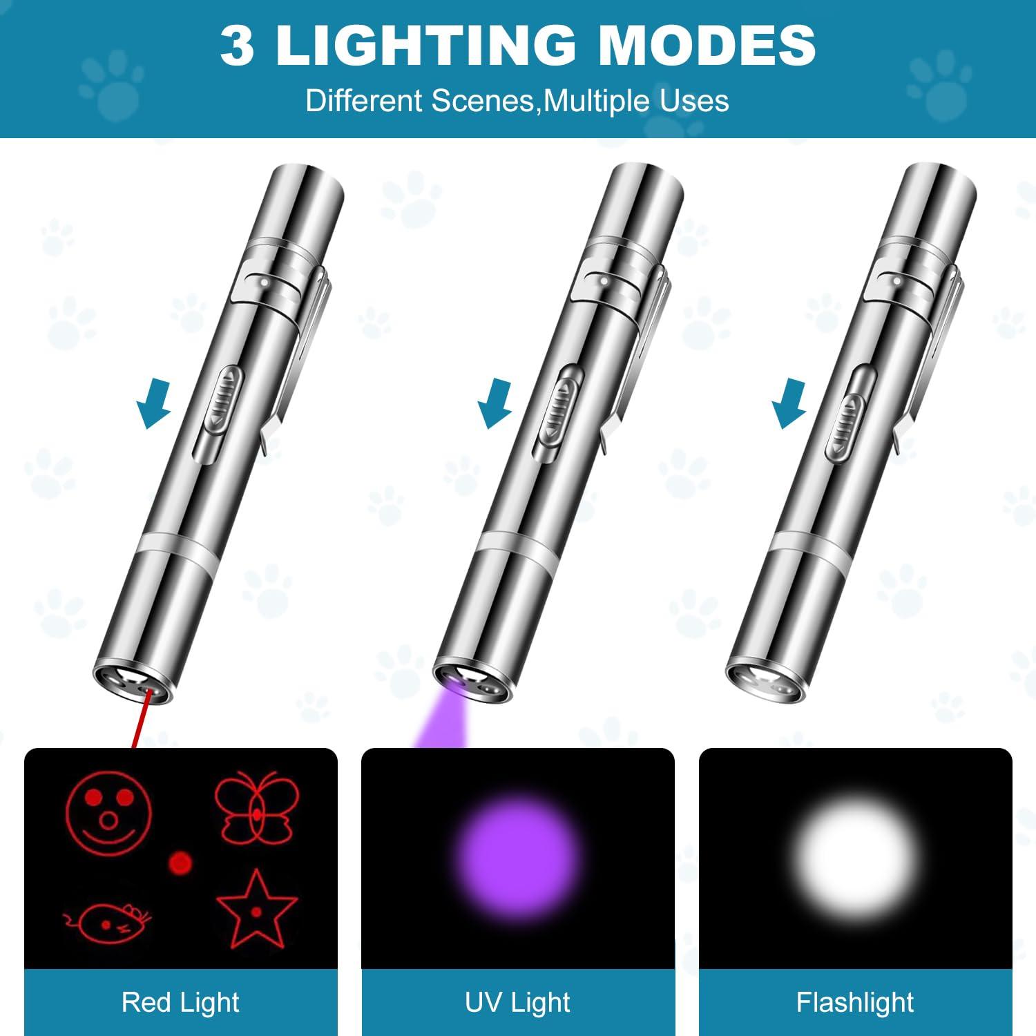 USB Rechargeable Infrared Laser Cat Toy - pawpallet