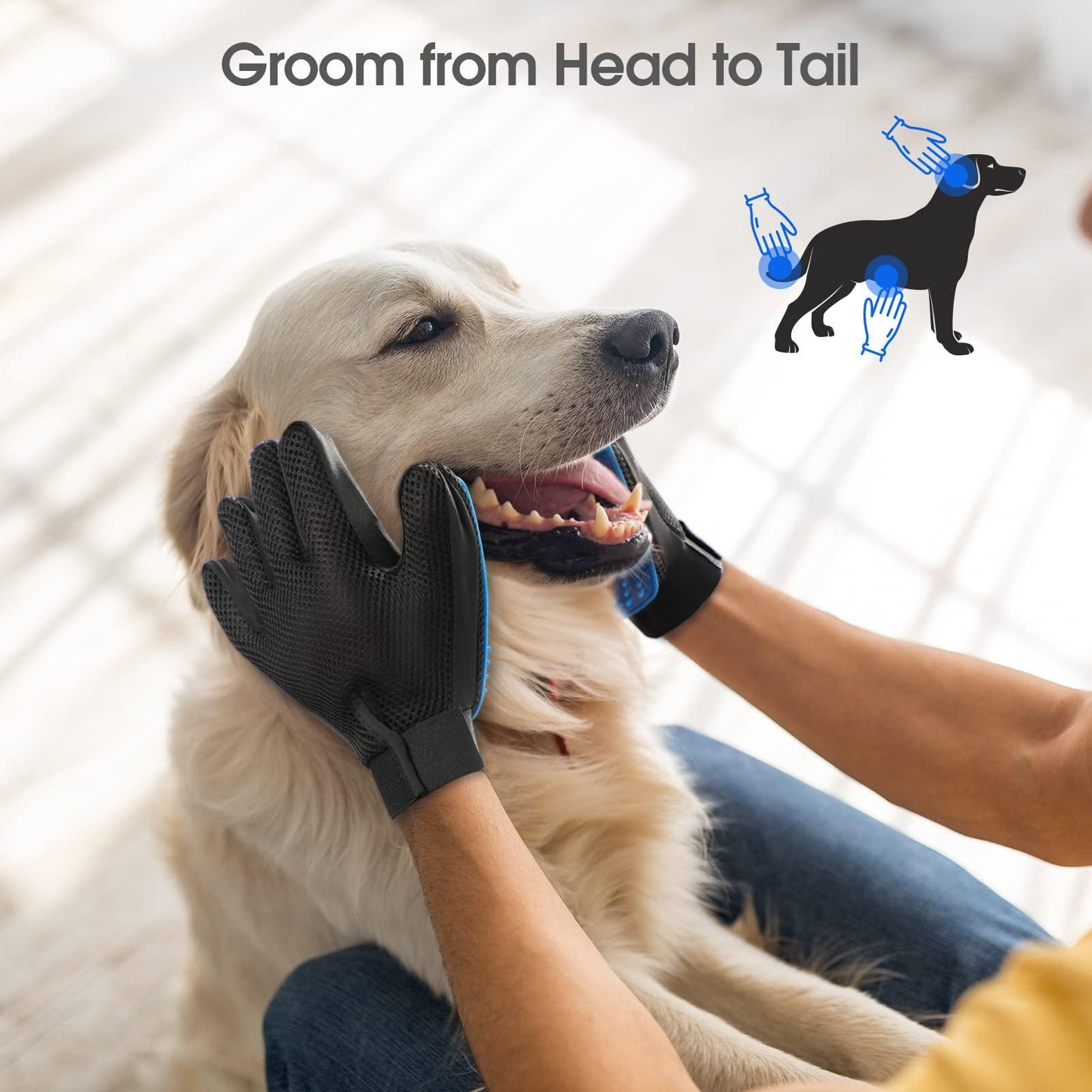 Pet Hair remouver Glove - pawpallet