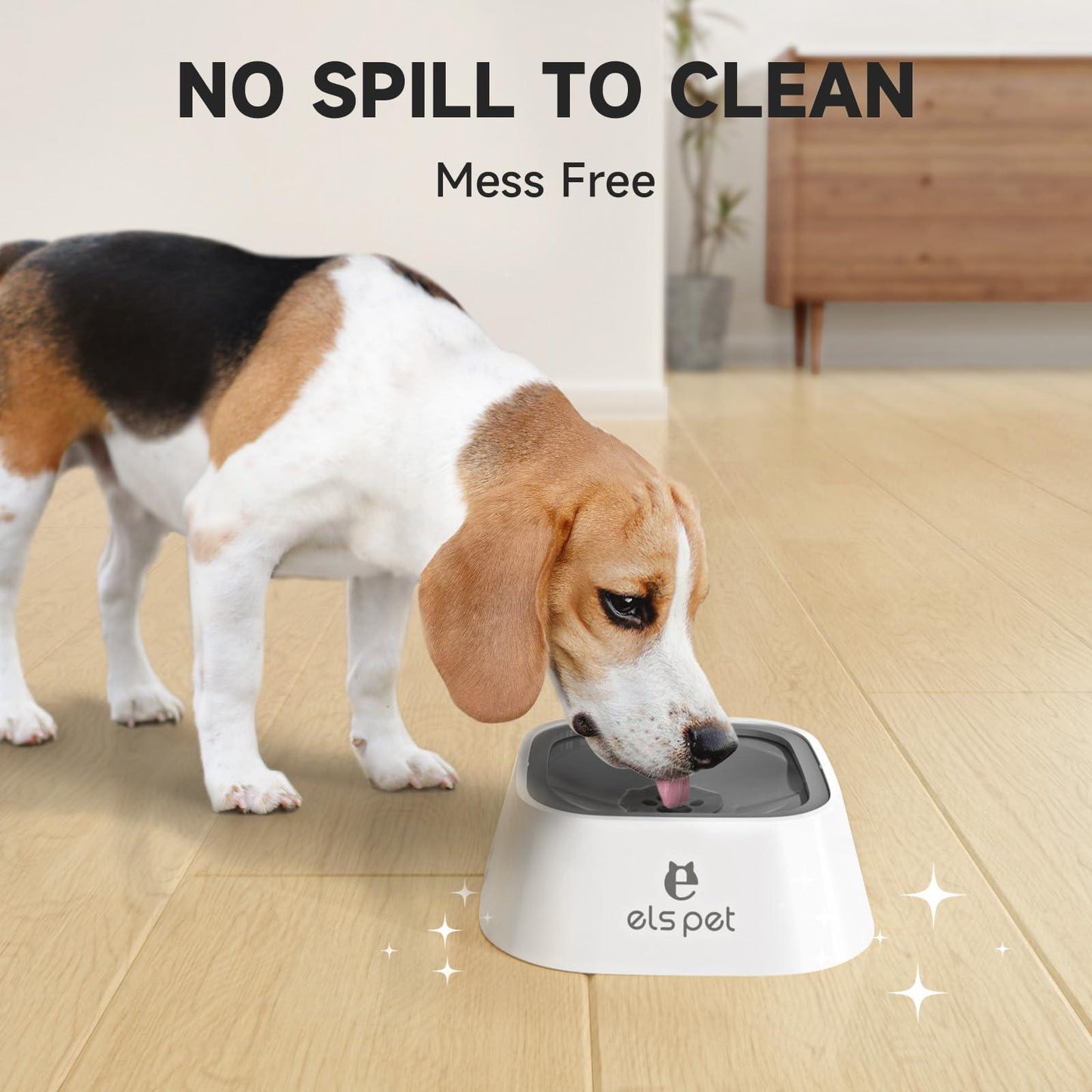 No-Spill Floating Pet Water Bowl - pawpallet