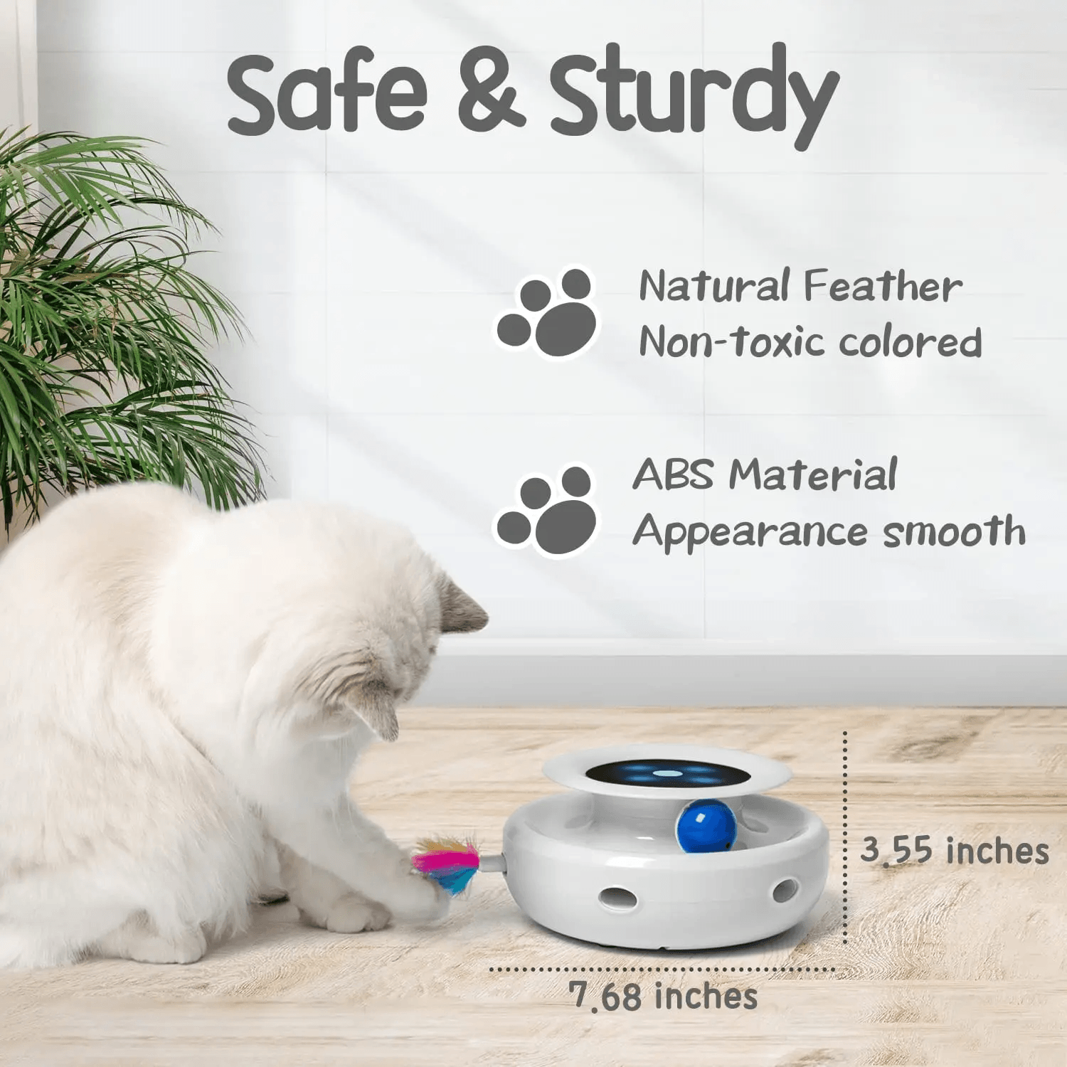 2-in-1 Interactive Pet Toy - pawpallet