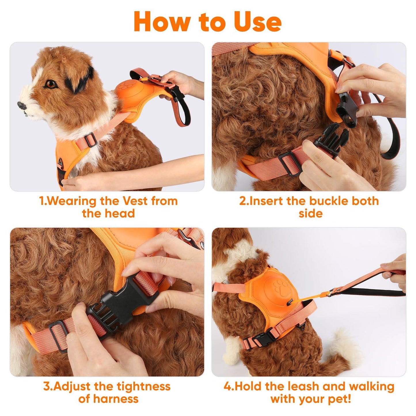 Anti-Burst Dog Harness Set - pawpallet