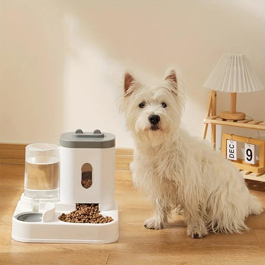 Automatic Pet Feeder & Water Fountain - pawpallet