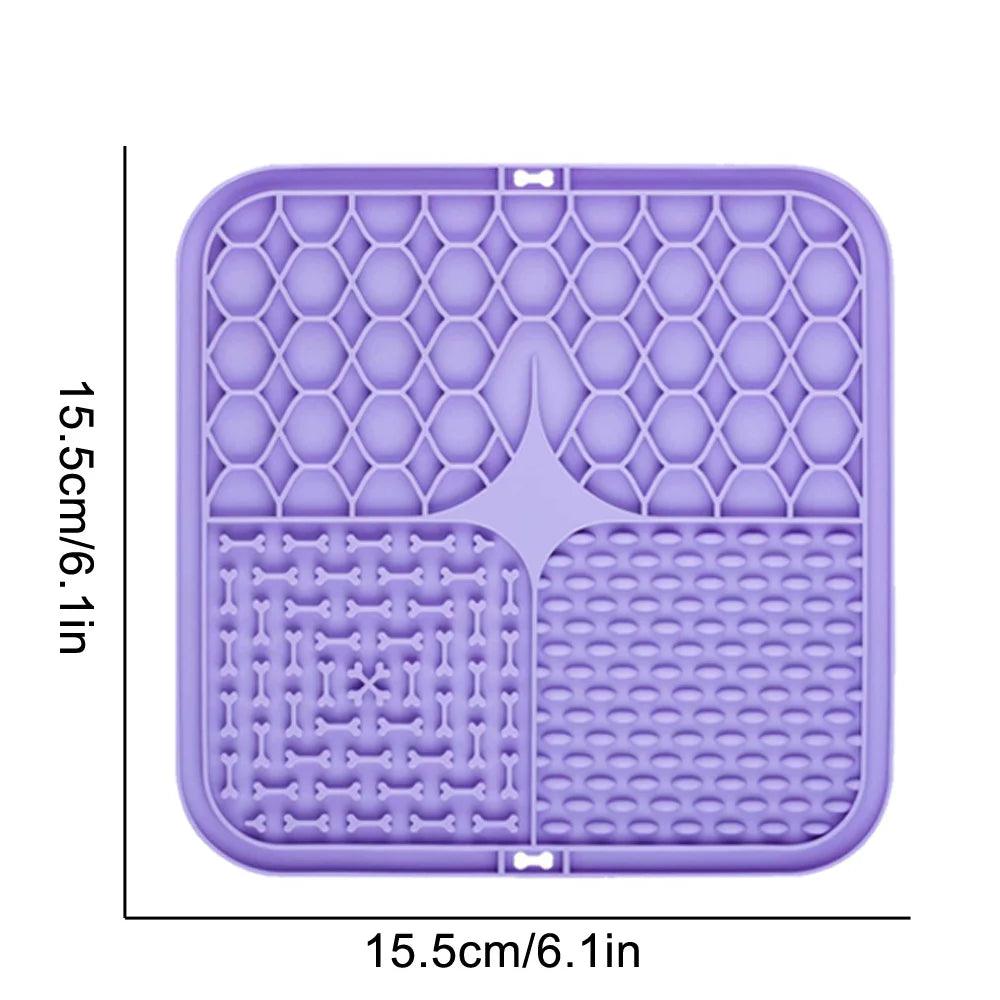 Slow Feed Silicone Lick Mat for Dogs - pawpallet