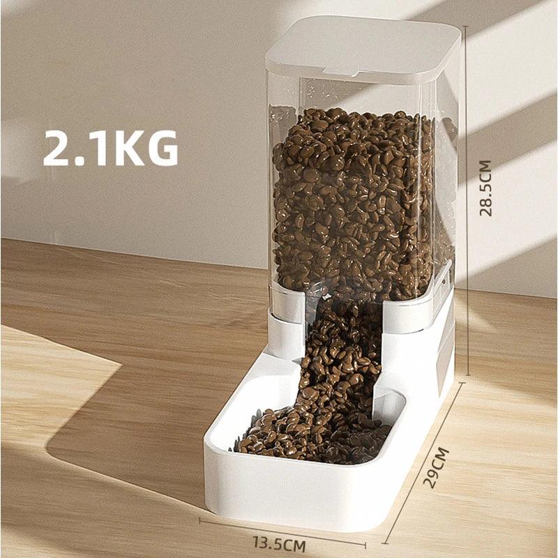 Auto Pet Food Feeder & Storage Dispenser - pawpallet