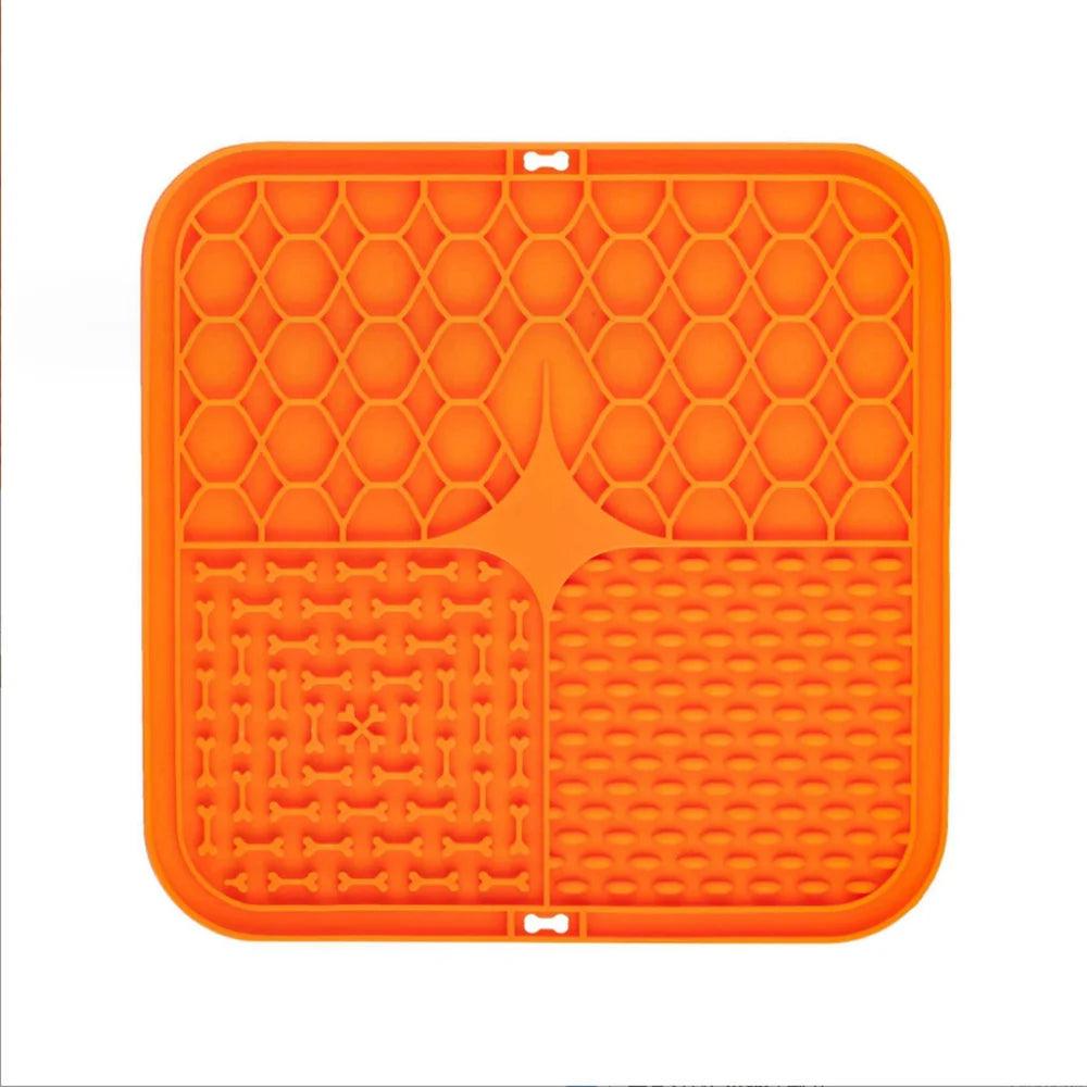 Slow Feed Silicone Lick Mat for Dogs - pawpallet