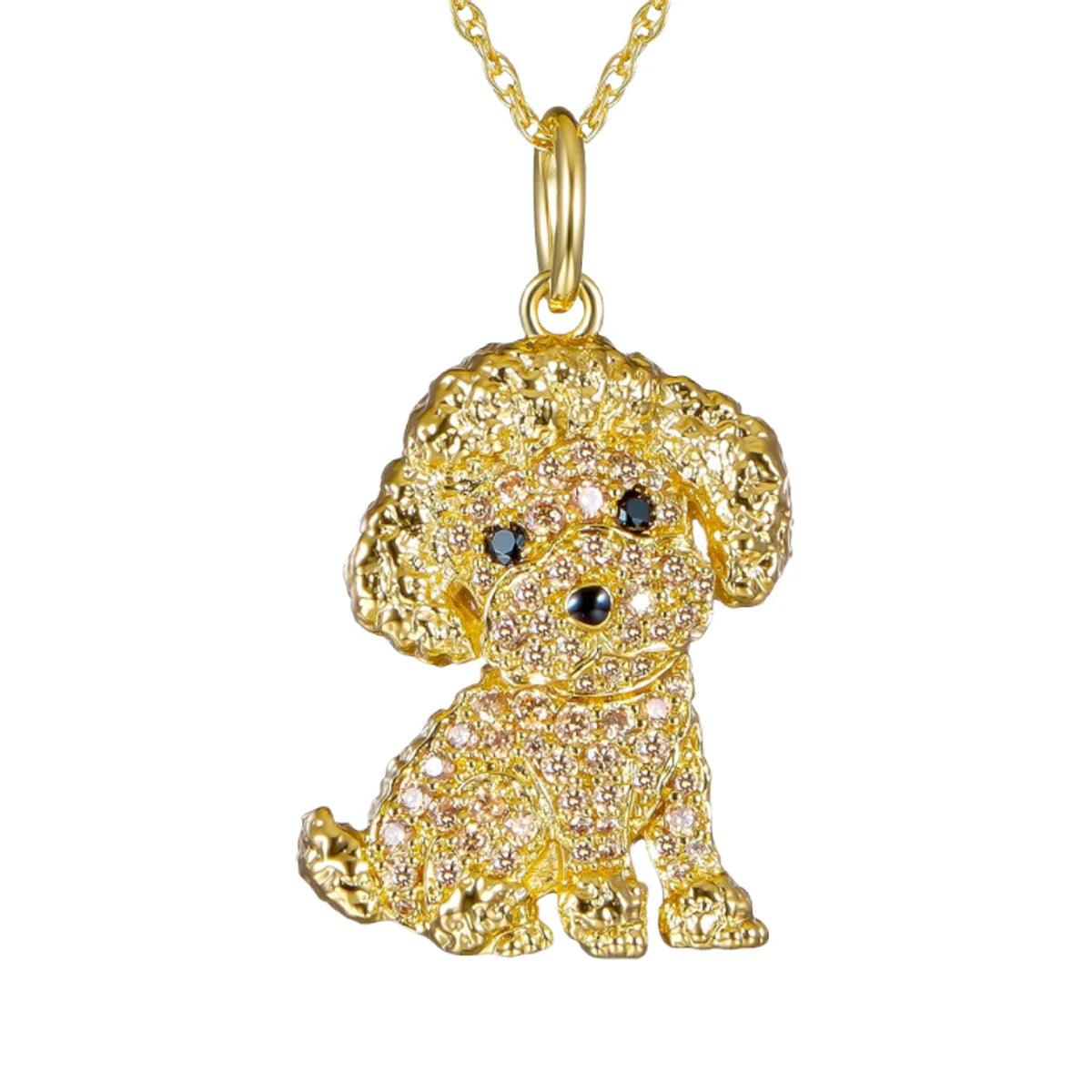 Schnauzer Charm Necklace for Devoted Dog Enthusiasts - pawpallet