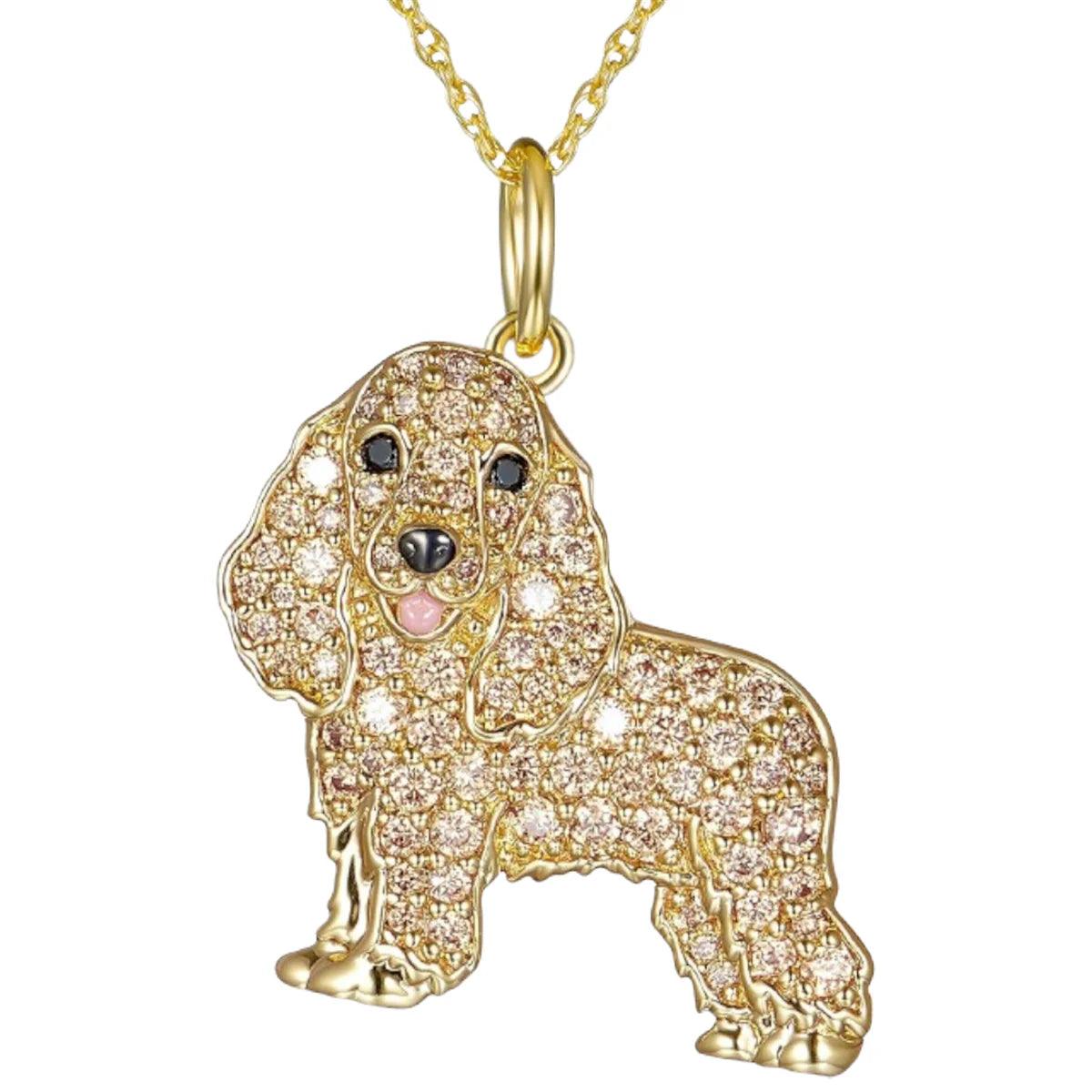 Schnauzer Charm Necklace for Devoted Dog Enthusiasts - pawpallet