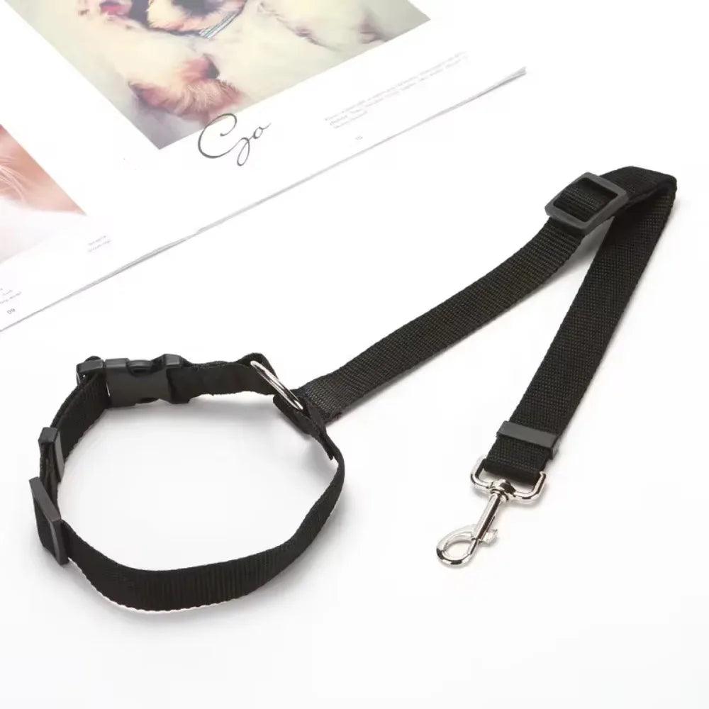 Adjustable Pet Safety Seat Belt & Leash for Dogs and Cats - pawpallet