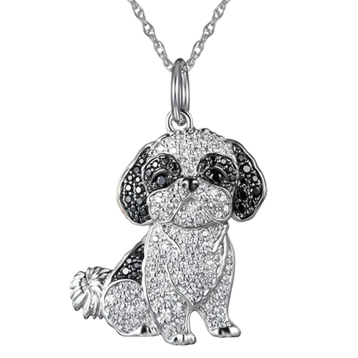 Schnauzer Charm Necklace for Devoted Dog Enthusiasts - pawpallet