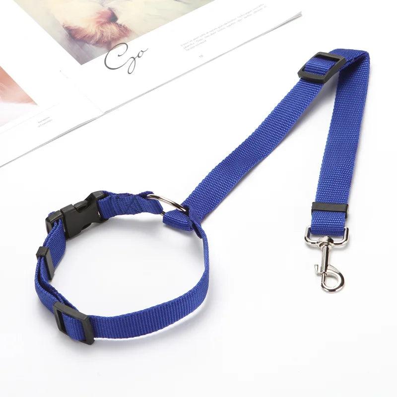 Adjustable Pet Safety Seat Belt & Leash for Dogs and Cats - pawpallet