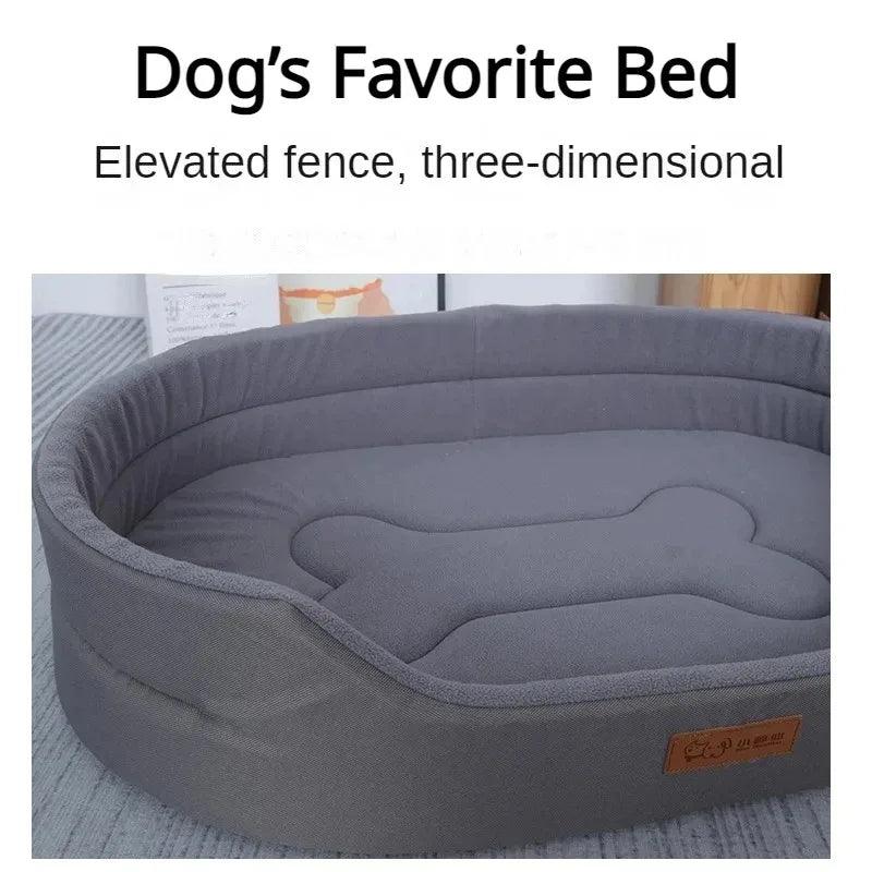 Fluffy Dog Cushion Sofa Bed - pawpallet