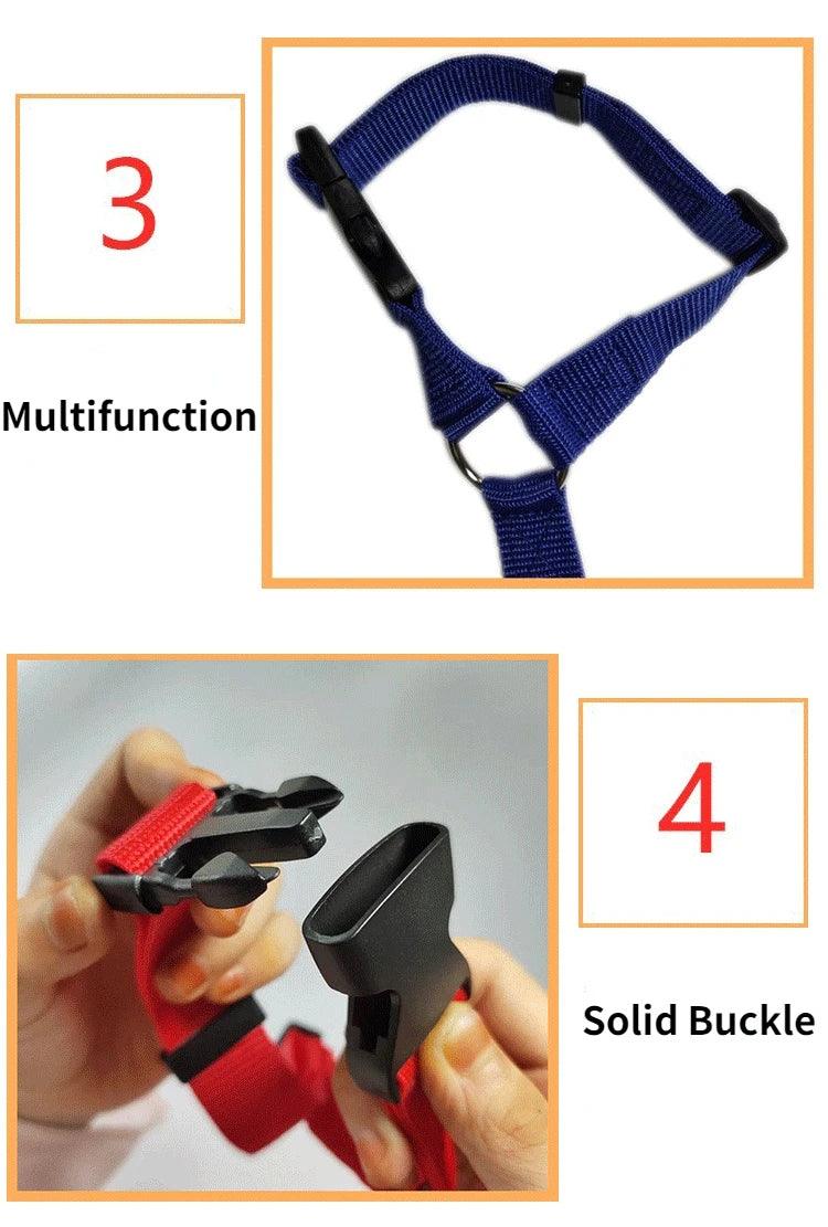 Adjustable Pet Safety Seat Belt & Leash for Dogs and Cats - pawpallet