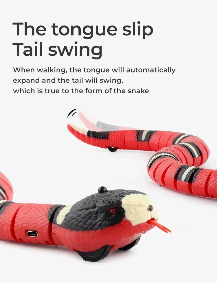 Smart Sensing Electronic Snake Toy for Cats - pawpallet