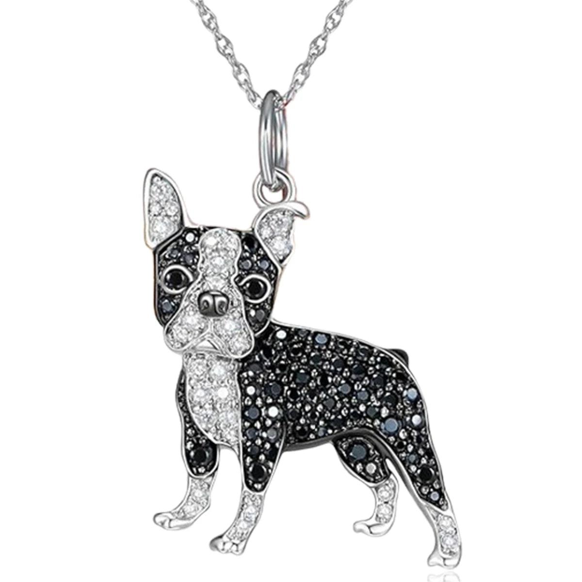 Schnauzer Charm Necklace for Devoted Dog Enthusiasts - pawpallet