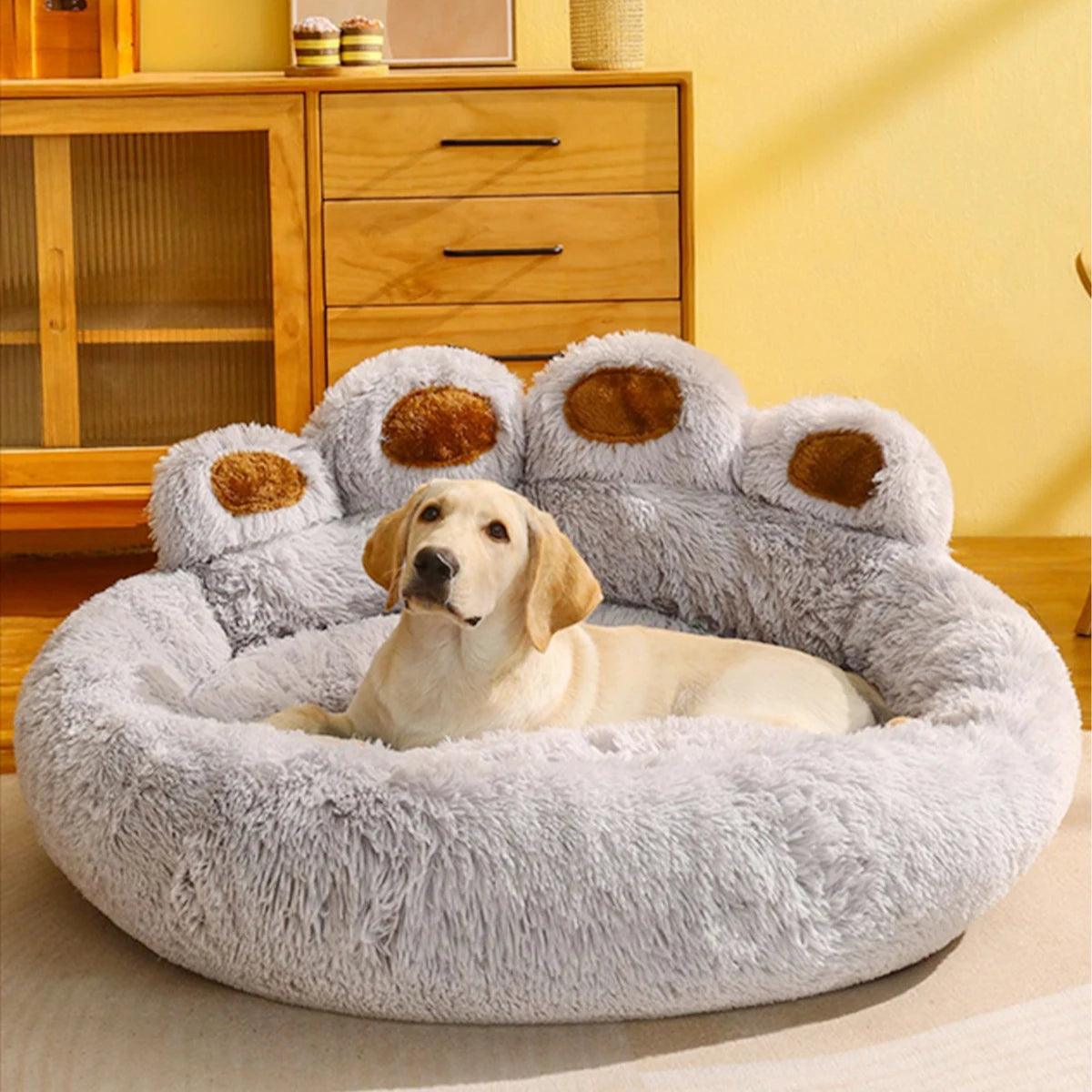 Fluffy Pet Sofa Bed for Dogs & Cats - pawpallet