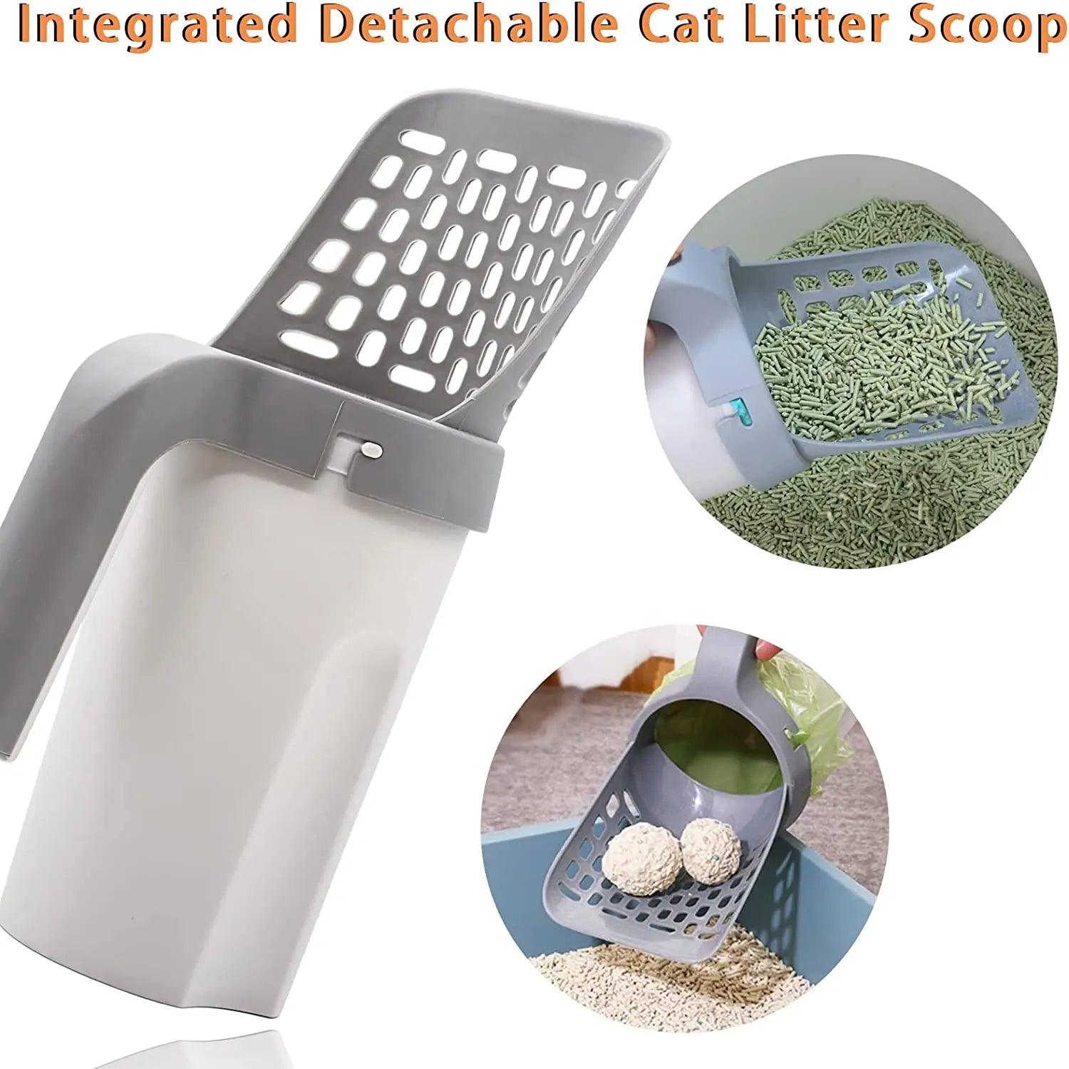 Cat Litter Shovel with Refill Bag - pawpallet