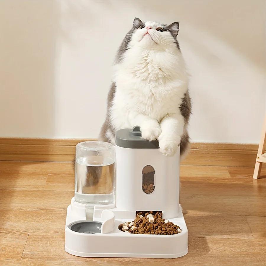 Automatic Pet Feeder & Water Fountain - pawpallet