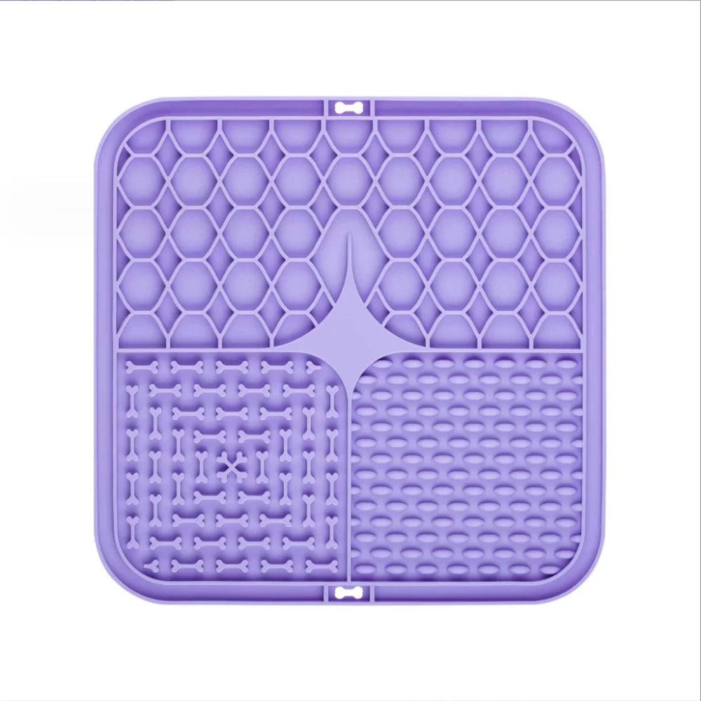 Slow Feed Silicone Lick Mat for Dogs - pawpallet