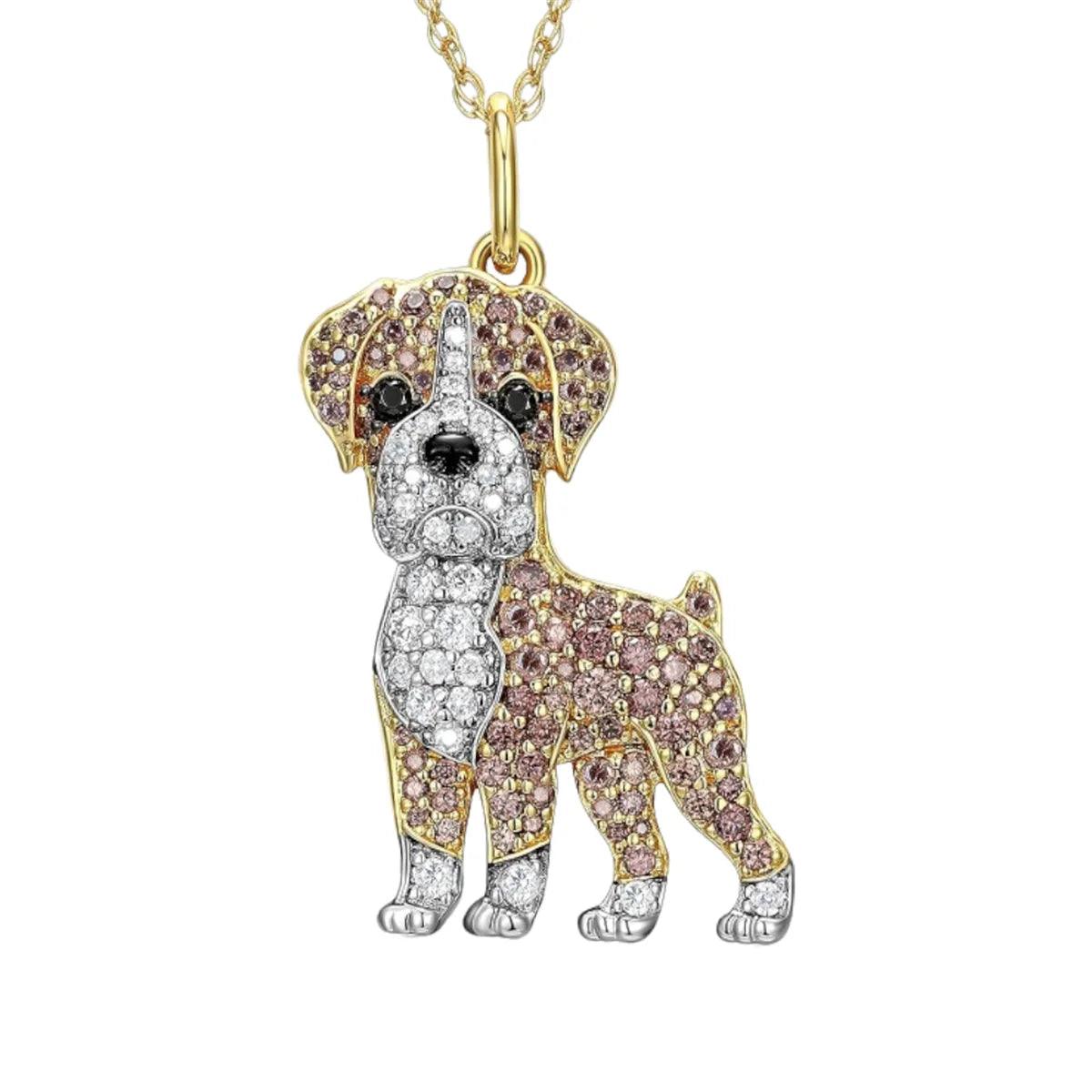 Schnauzer Charm Necklace for Devoted Dog Enthusiasts - pawpallet