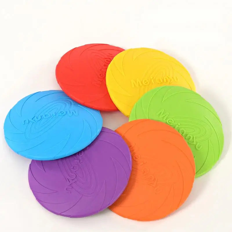 Sustainable Silicone Flying Disc for Dogs - pawpallet