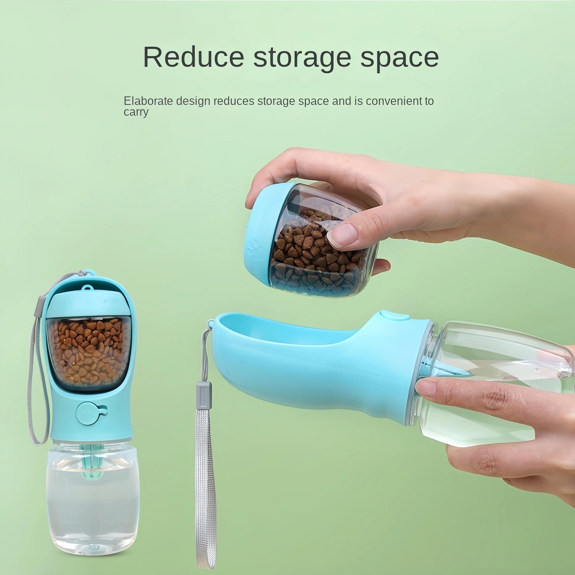 Portable Pet Water & Food Bottle - pawpallet