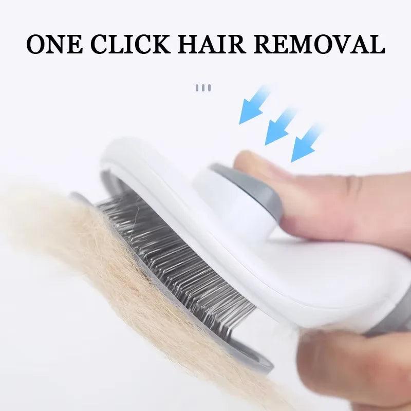 Pet Hair Removal Brush for Dogs and Cats - pawpallet