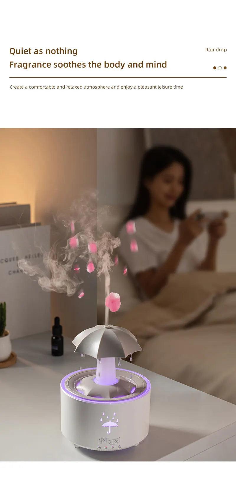 RainGlow Aromatherapy Humidifier - pawpallet