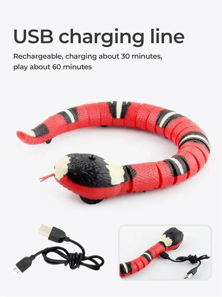 Smart Sensing Electronic Snake Toy for Cats - pawpallet