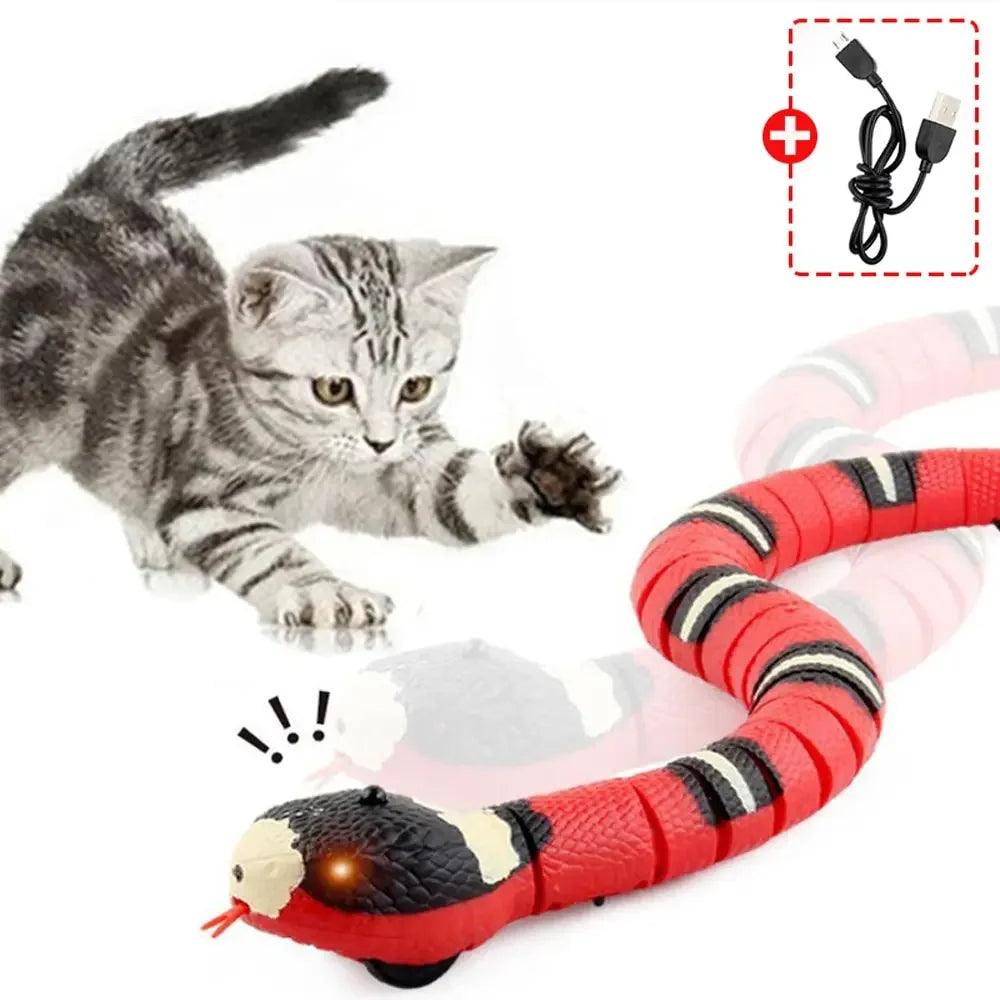 Smart Sensing Electronic Snake Toy for Cats - pawpallet