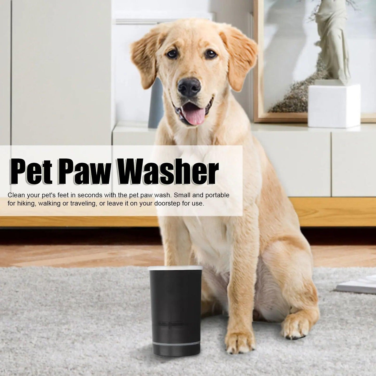 Automated Pet Paw Cleaner and Washer - pawpallet