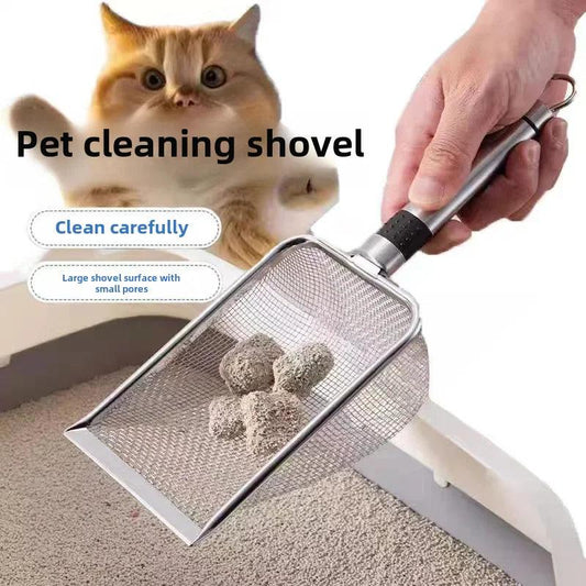 CleanPaws Stainless Steel Cat Litter Shovel - pawpallet