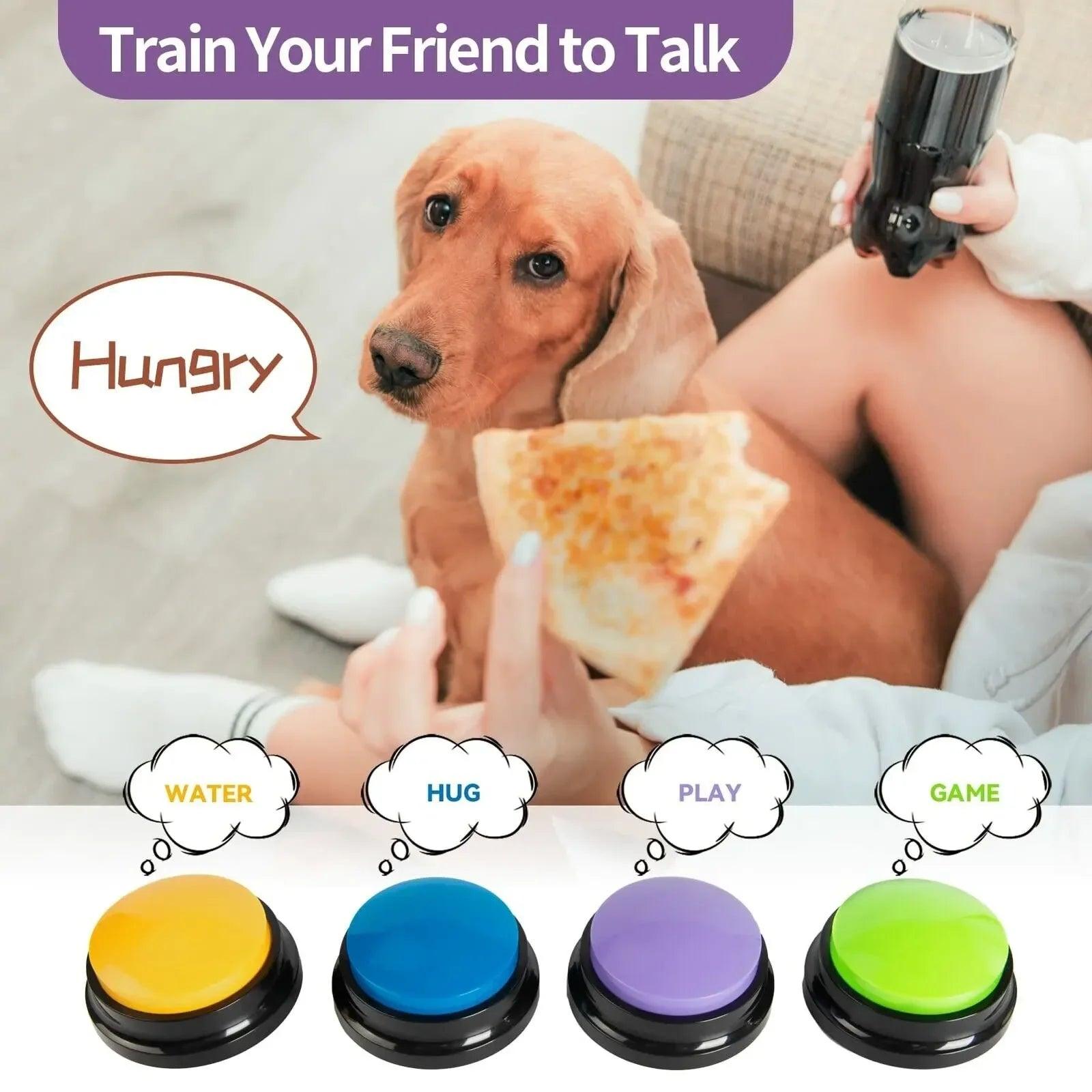 8-Piece Dog Communication Buttons for Training - pawpallet