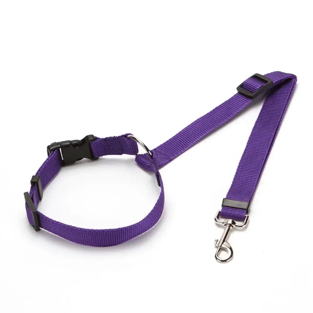 Adjustable Pet Safety Seat Belt & Leash for Dogs and Cats - pawpallet