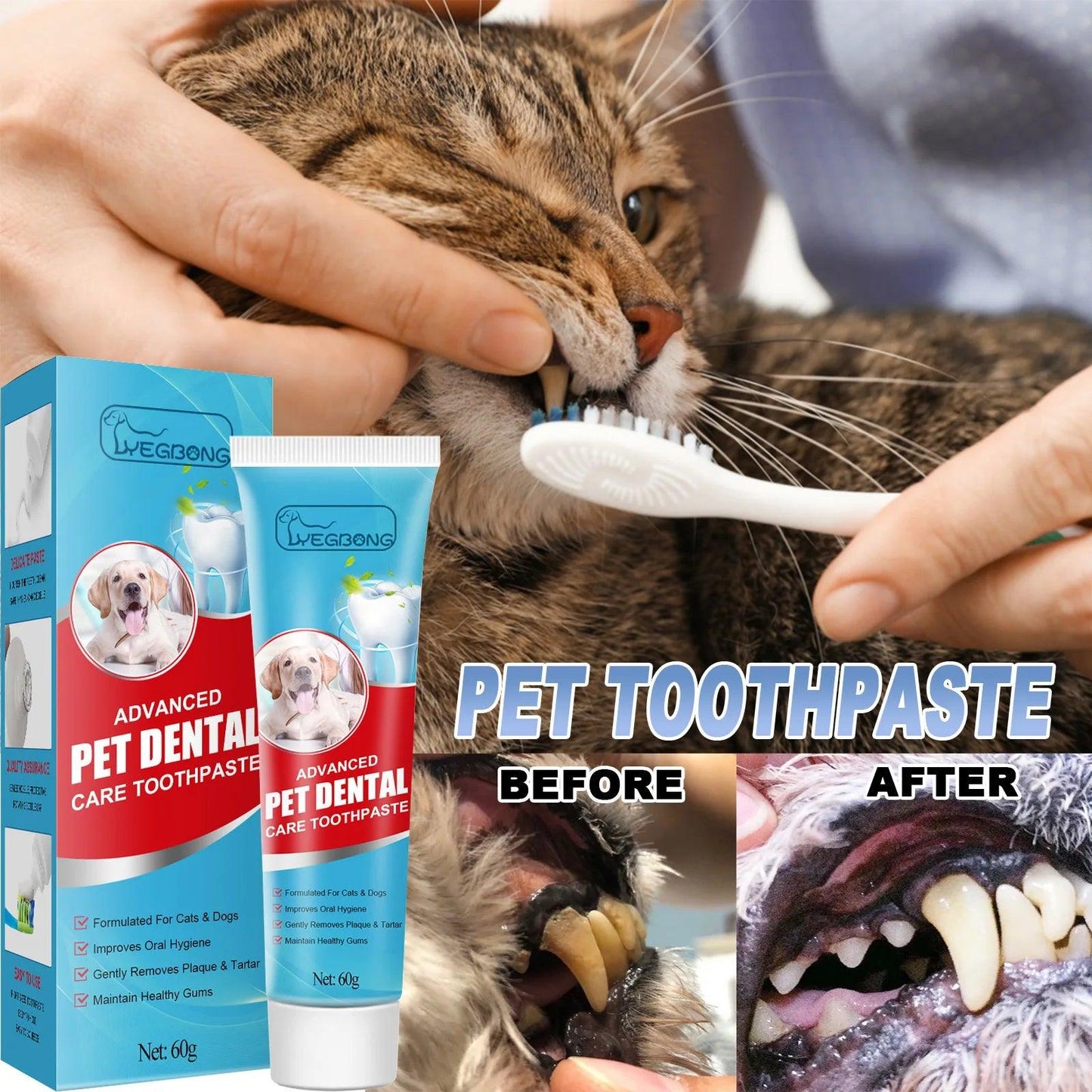 Fresh Breath Pet Toothpaste - pawpallet