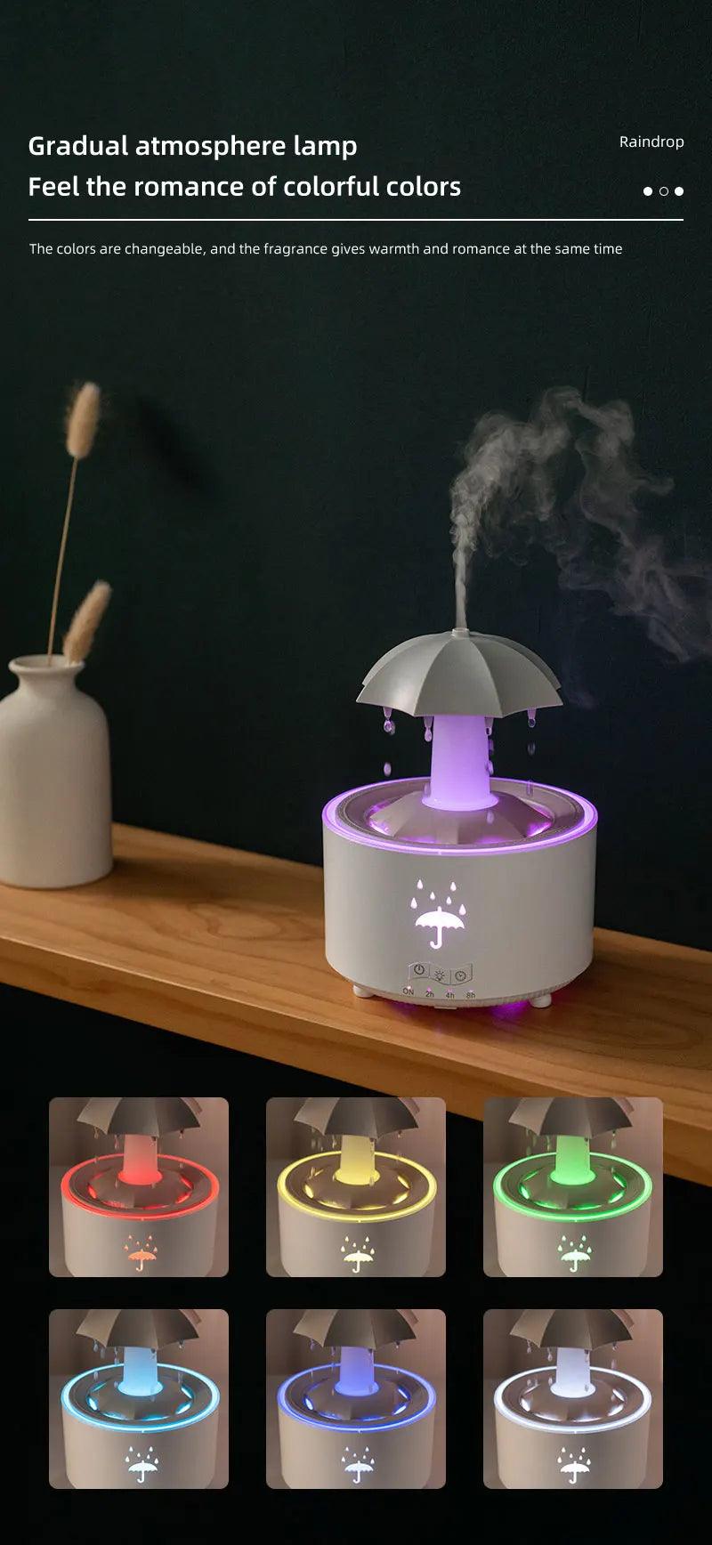 RainGlow Aromatherapy Humidifier - pawpallet