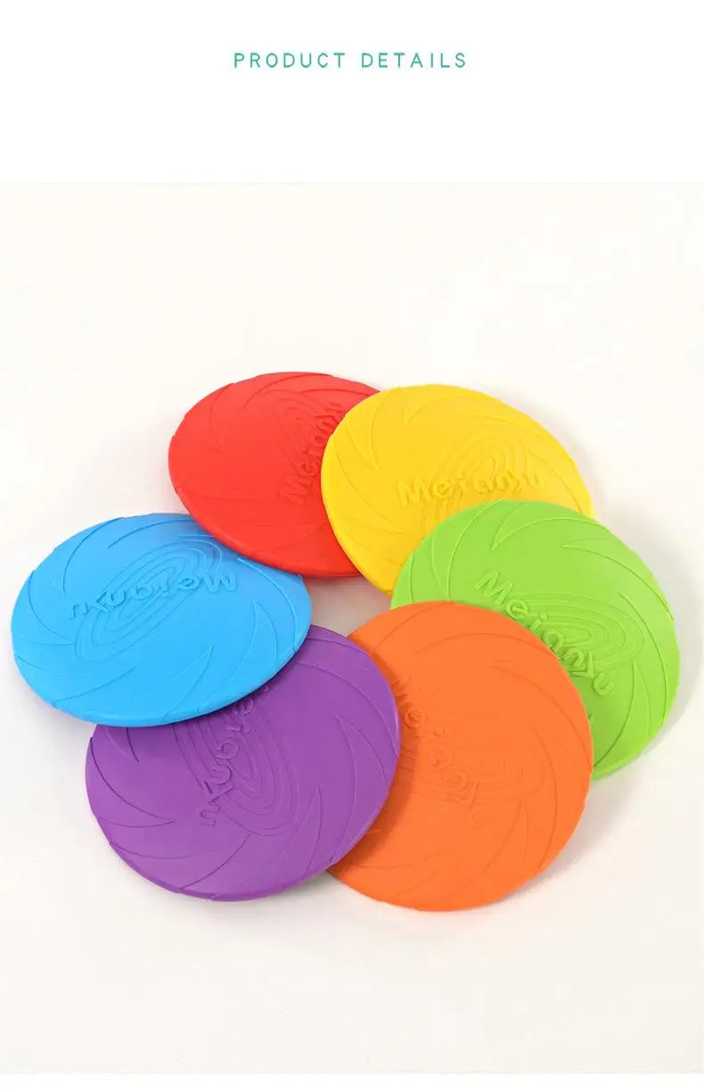 Sustainable Silicone Flying Disc for Dogs - pawpallet