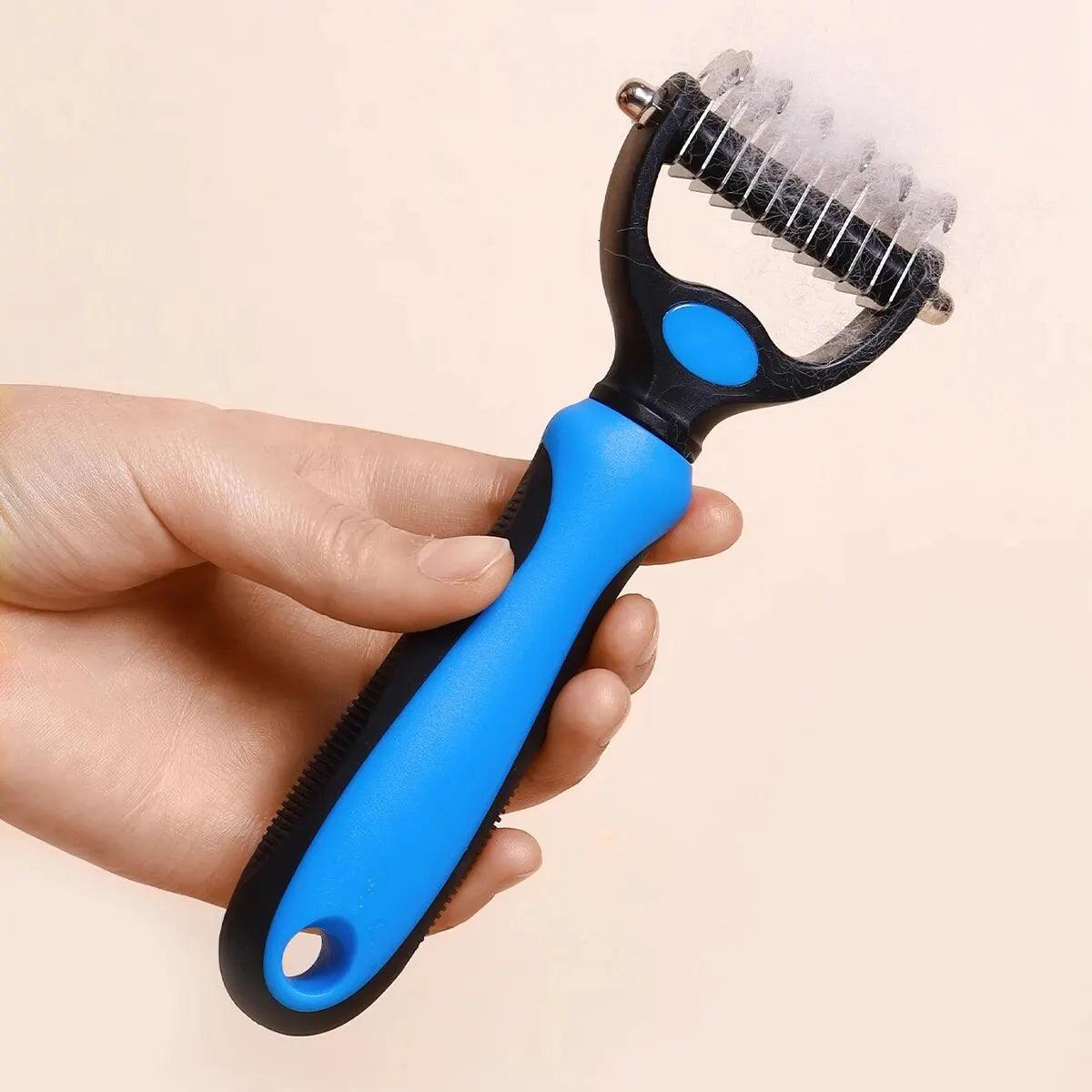 Double-Sided Knot Comb for Pet - pawpallet