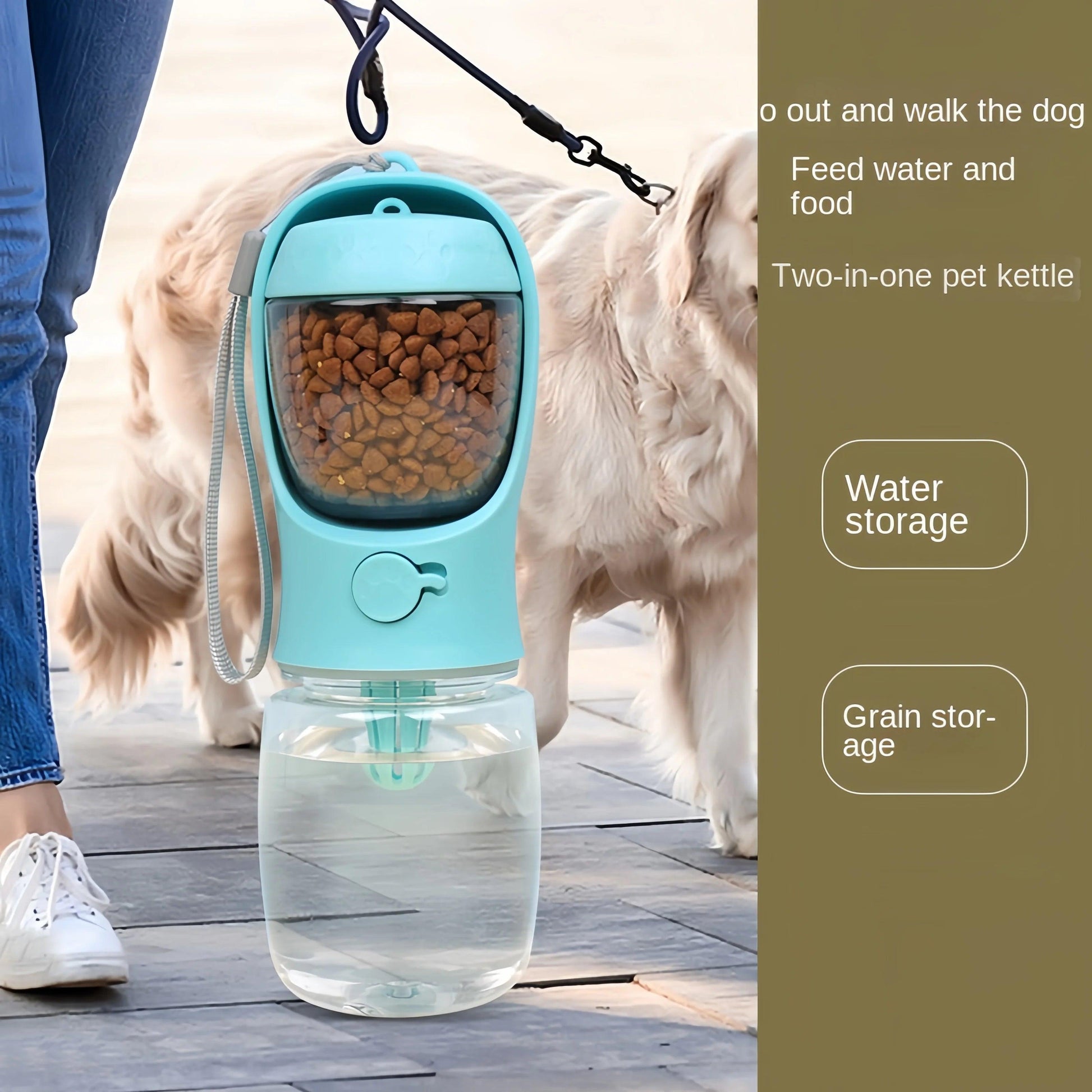 Portable Pet Water & Food Bottle - pawpallet