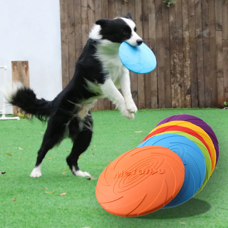 Sustainable Silicone Flying Disc for Dogs - pawpallet