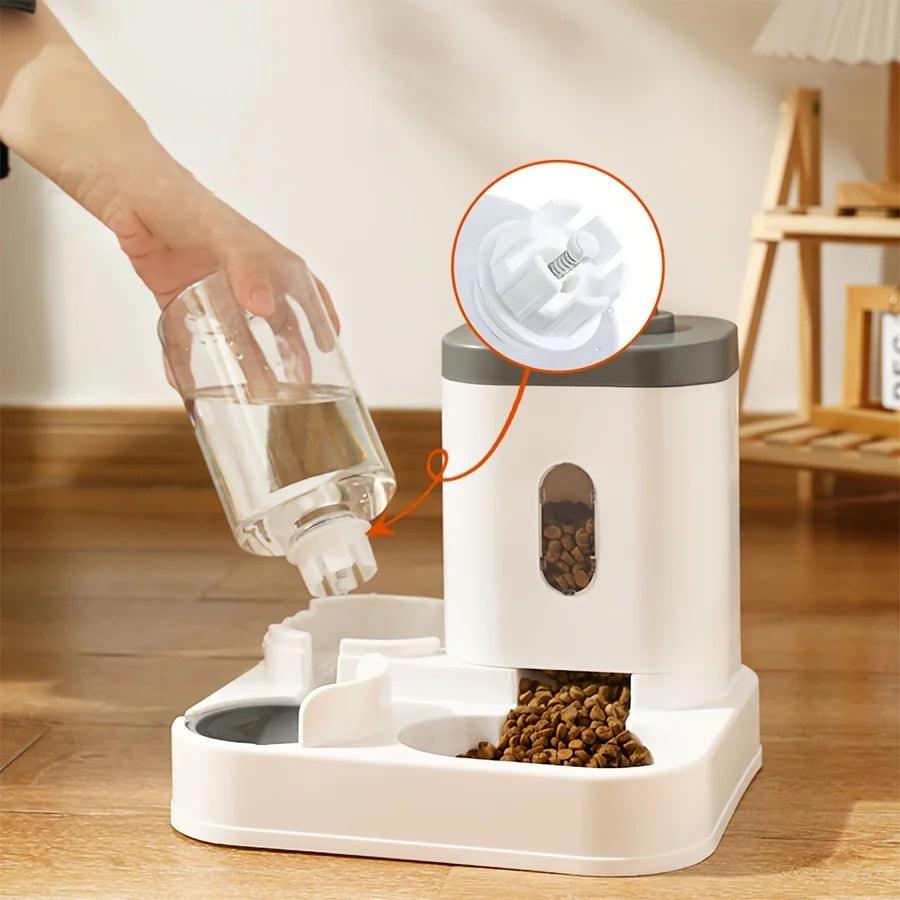 Automatic Pet Feeder & Water Fountain - pawpallet