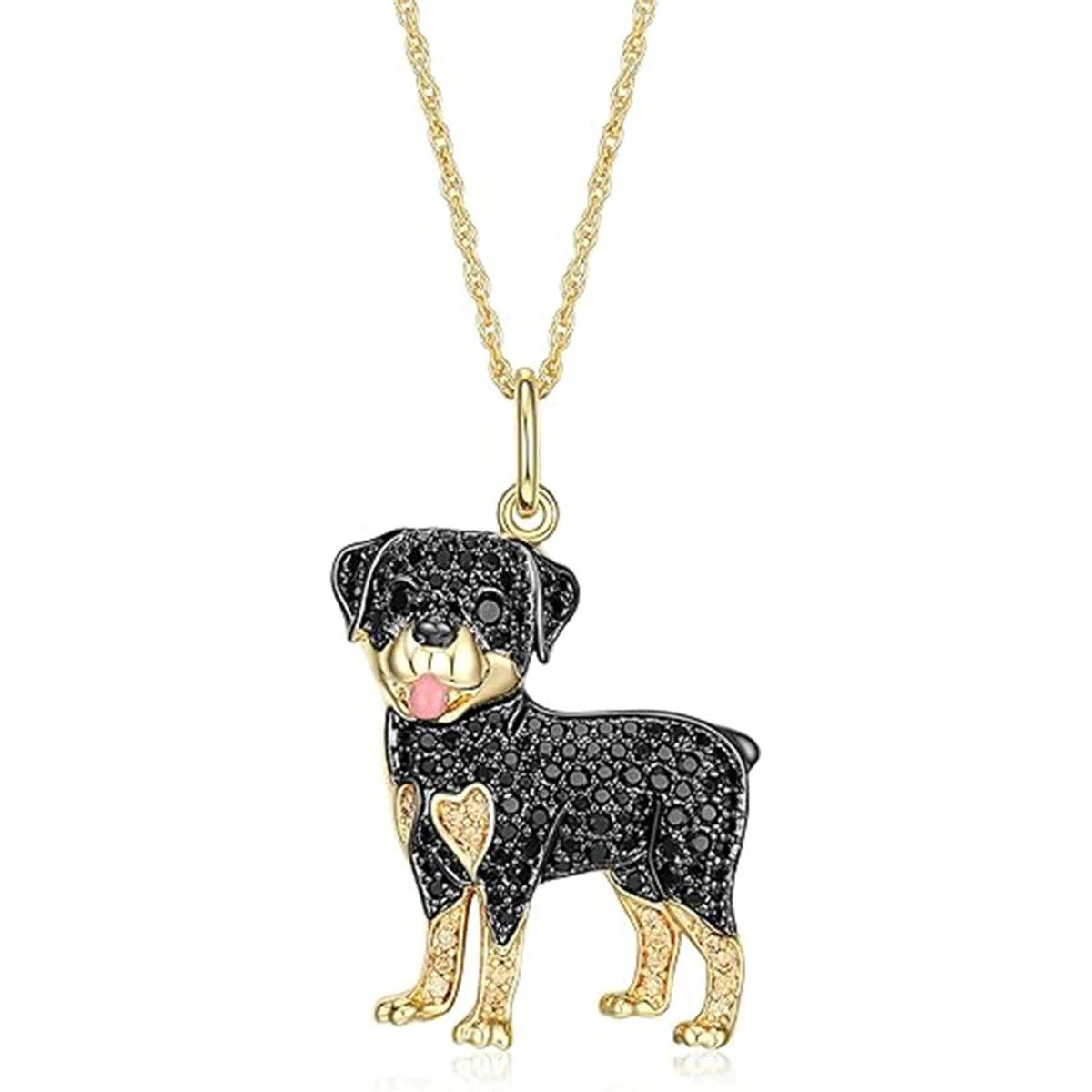 Schnauzer Charm Necklace for Devoted Dog Enthusiasts - pawpallet